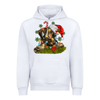 White Christmas soldier veteran boots Urban Hoodie - MaliasSmallBusiness