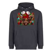 Smoke highland cow christmas Heavyweight Hoodie - JahusDesignShop