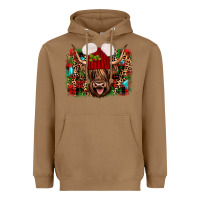 Toasted Coconut highland cow christmas Heavyweight Hoodie - JahusDesignShop