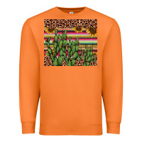 Carrot cactus serape Premium Sweatshirt - AdoDesignShop