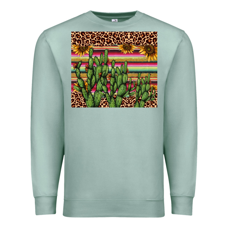 Cactus Serape Premium Sweatshirt by AdoDesignShop | Teevron