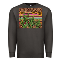 Smoke cactus serape Premium Sweatshirt - AdoDesignShop