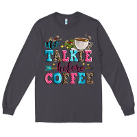 Smoke no talkie before coffee Long Sleeve Tee - Zillion Design Studio
