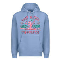 Colony Blue just a girl who loves gymnastics Premium Hoodie - MaliasSmallBusiness