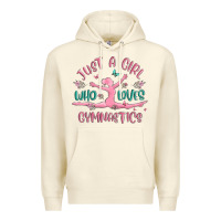 Sandshell just a girl who loves gymnastics Premium Hoodie - MaliasSmallBusiness