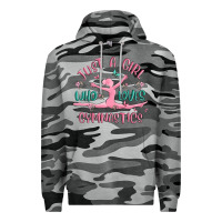 Slate Camo just a girl who loves gymnastics Premium Hoodie - MaliasSmallBusiness
