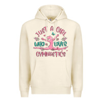 Tofu just a girl who loves gymnastics Premium Hoodie - MaliasSmallBusiness