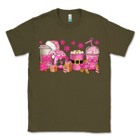 Army Green pink christmas coffee cups Classic Tee - texasbilliewilder