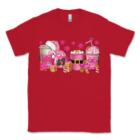 Red pink christmas coffee cups Classic Tee - texasbilliewilder