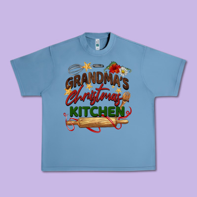 Grandma's Christmas Kitchen Urban Heavy Tee Designed By Barkaloodesign