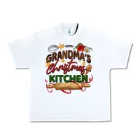 White grandma's Christmas kitchen Urban Heavy Tee - BarkalooDesign