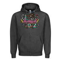 Charcoal Heather class dismissed 2022 Zipper Hoodie - CowhideDigitalArt
