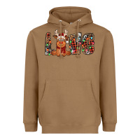 Toasted Coconut love christmas reindeer Heavyweight Hoodie - Jasminsmagicworld