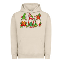 Pigment French Oak christmas gnomes Urban Hoodie - MaliasSmallBusiness