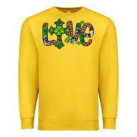 Lemon Western St. Patrick's Day Love Cross Premium Sweatshirt - Artiststas