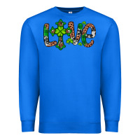 True Royal Western St. Patrick's Day Love Cross Premium Sweatshirt - Artiststas