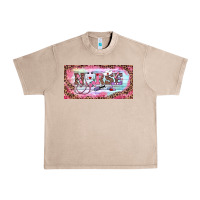 French Oak Valentine's Day Nurse Urban Heavy Tee - RanaPortraitStore