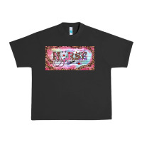 Pigment Black Valentine's Day Nurse Urban Heavy Tee - RanaPortraitStore