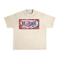 Sandshell Valentine's Day Nurse Urban Heavy Tee - RanaPortraitStore