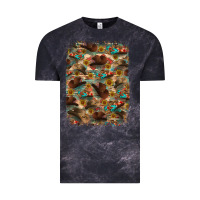Cloud Black western  background Vintage Tee - RanaPortraitStore