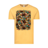 Vintage Mustard western  background Vintage Tee - RanaPortraitStore