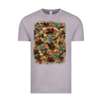 Vintage Zinc western  background Vintage Tee - RanaPortraitStore