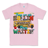 Bubblegum Pink they see me rollin they waitin Classic Tee - texasbilliewilder