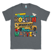 Charcoal Heather they see me rollin they waitin Classic Tee - texasbilliewilder