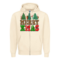 Sandshell merry xmas Zipper Hoodie - FaDigitalArtStudio