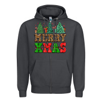 Smoke merry xmas Zipper Hoodie - FaDigitalArtStudio