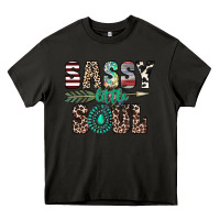 Asphalt sassy little soul Heavy Core Tee - CowhideDigitalArt