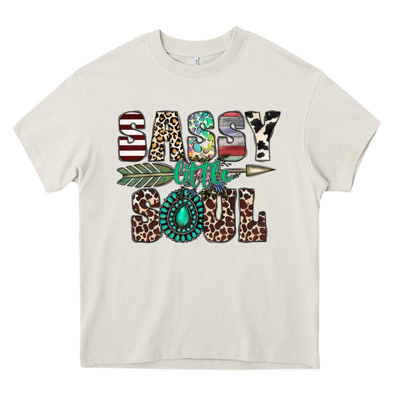 Sassy Little Soul Heavy Core Tee by CowhideDigitalArt | Teevron