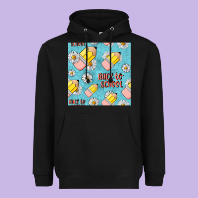 Back To School Seamless Pattern Heavyweight Hoodie Designed By Bundleandbundleshop
