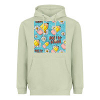 Matcha back to school seamless pattern Heavyweight Hoodie - BundleAndBundleShop