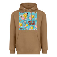 Toasted Coconut back to school seamless pattern Heavyweight Hoodie - BundleAndBundleShop