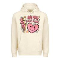 Sandshell happy valentine heart Premium Hoodie - MaliasSmallBusiness