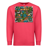 Cardinal cactus gemstone Premium Sweatshirt - AdoDesignShop