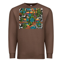 Chestnut cactus gemstone Premium Sweatshirt - AdoDesignShop
