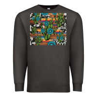 Smoke cactus gemstone Premium Sweatshirt - AdoDesignShop
