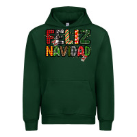 Forest Green feliz navidad Urban Hoodie - MaliasSmallBusiness