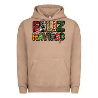 Pigment Burro feliz navidad Urban Hoodie - MaliasSmallBusiness