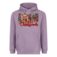 Lavender love christmas reindeer Heavyweight Hoodie - Jasminsmagicworld