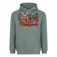 Sage love christmas reindeer Heavyweight Hoodie - Jasminsmagicworld