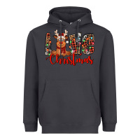 Smoke love christmas reindeer Heavyweight Hoodie - Jasminsmagicworld