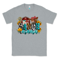 Heather Grey ranch mama Classic Tee - Zillion Design Studio