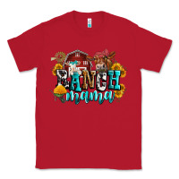 Red ranch mama Classic Tee - Zillion Design Studio
