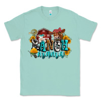 Seafoam ranch mama Classic Tee - Zillion Design Studio