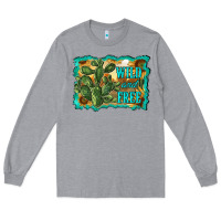 Heather Grey wild and free cactus Long Sleeve Tee - RanaPortraitStore