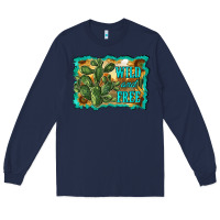 Navy wild and free cactus Long Sleeve Tee - RanaPortraitStore