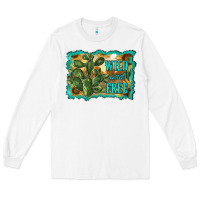 White wild and free cactus Long Sleeve Tee - RanaPortraitStore